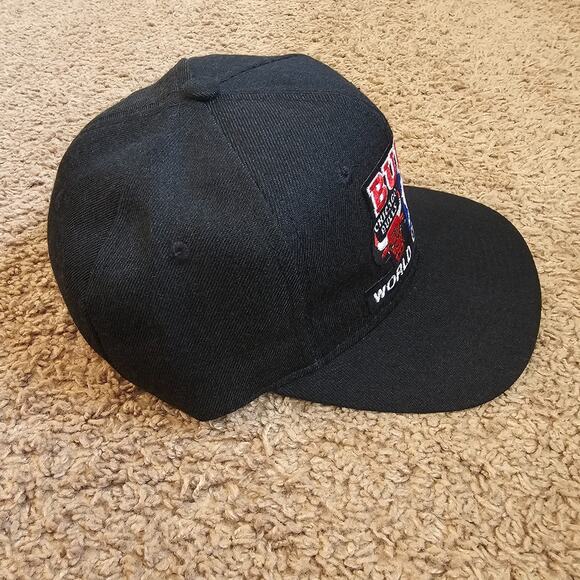 Vintage Chicago Bulls 1991 NBA Champions Snapback Young An Specialties 90s Rare - Picture 3 of 16